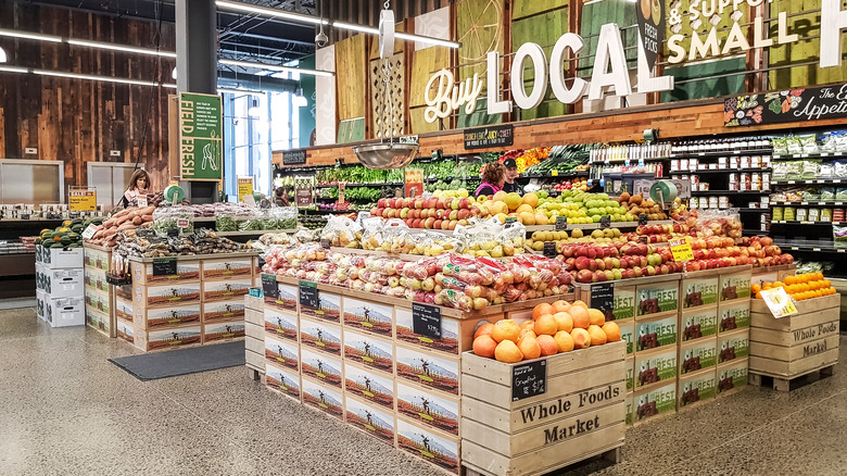 inside a whole foods