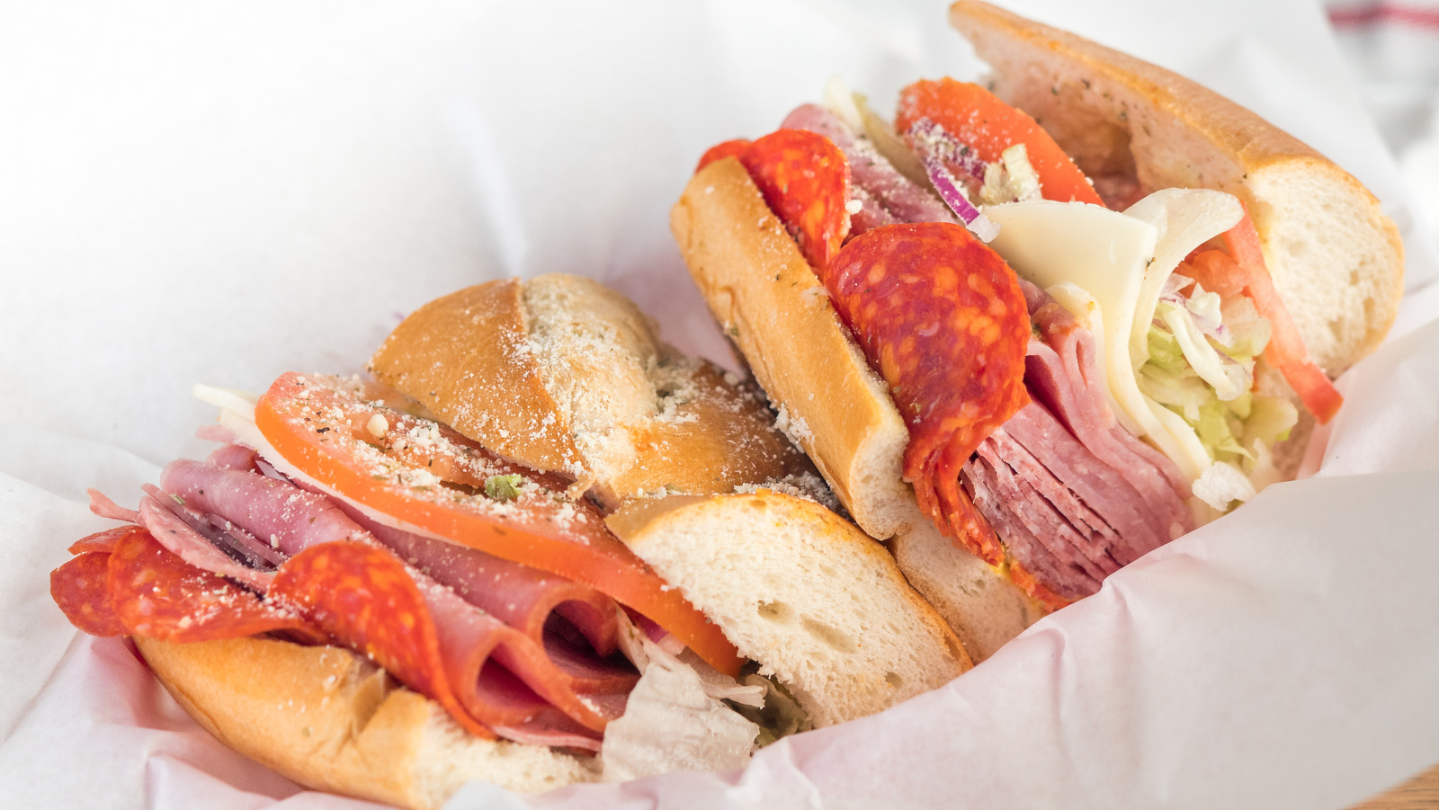 Here's What Usually Goes On An Italian Sub