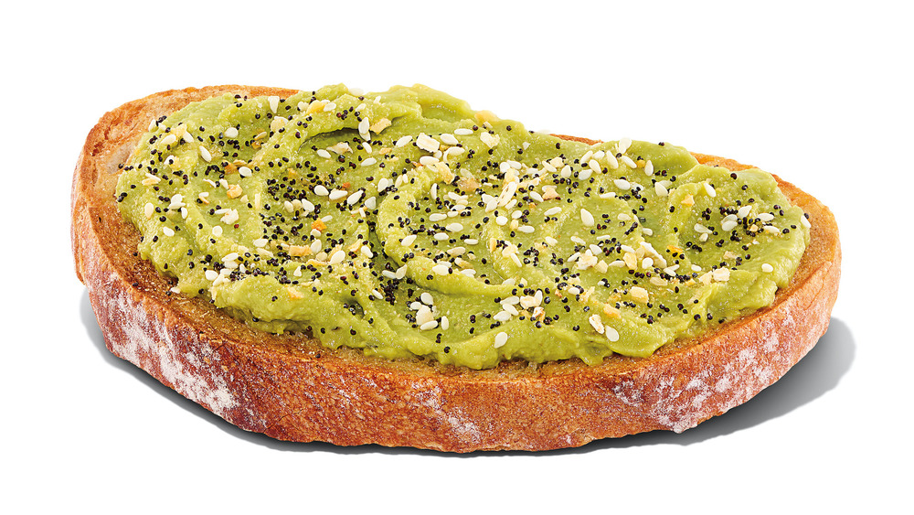 Dunkin' Donuts avocado toast