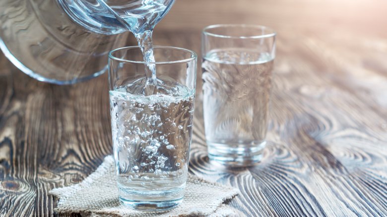 glasses of water