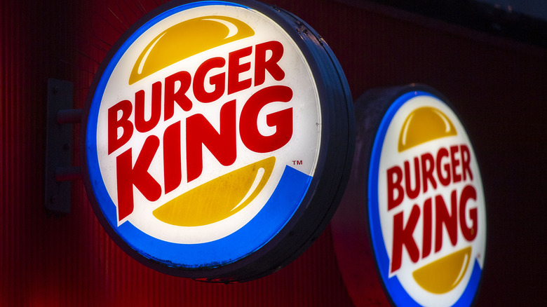 Burger King UK sign