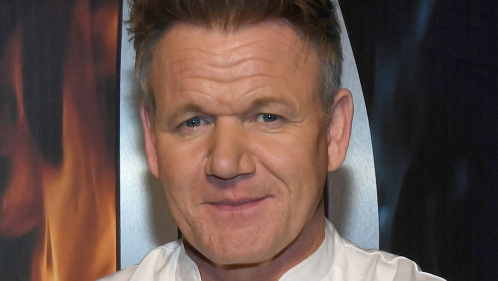 Gordon Ramsay's Blue Hair Chef Uniform - wide 4