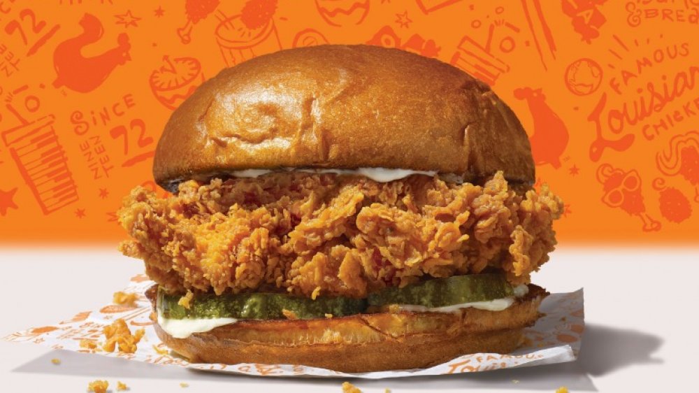 Popeyes chicken sandwich