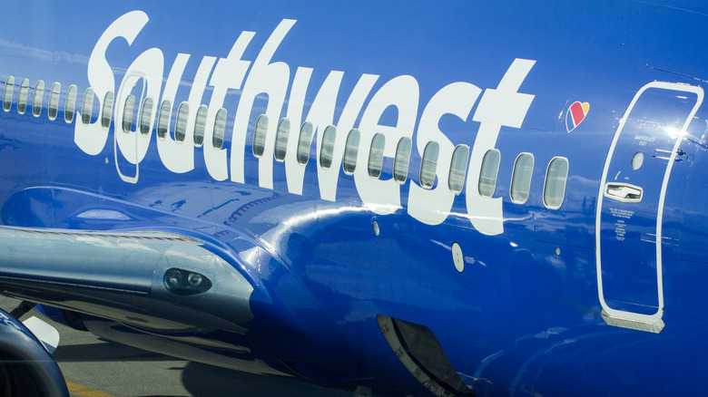 Southwest Arilines plane