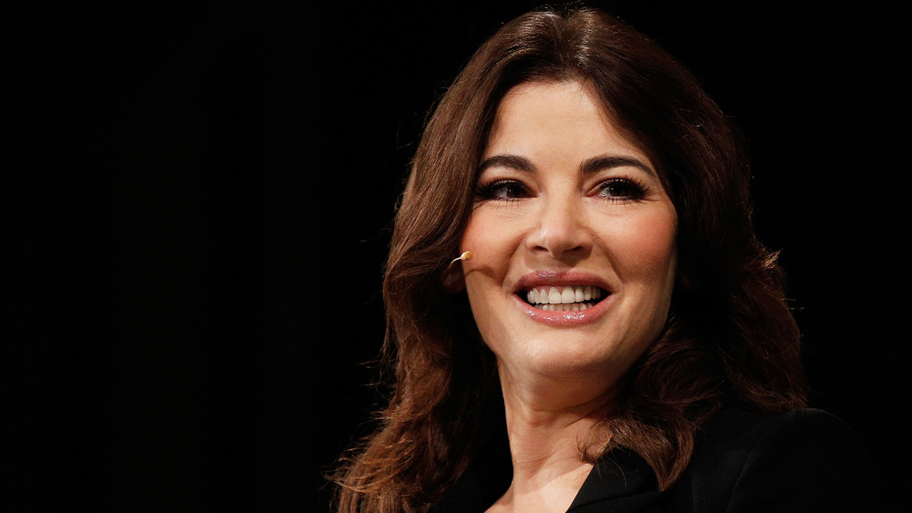 Nigella Lawson smiling