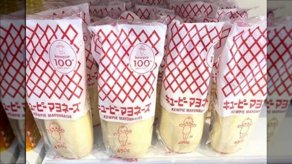 Kewpie Mayo on shelf