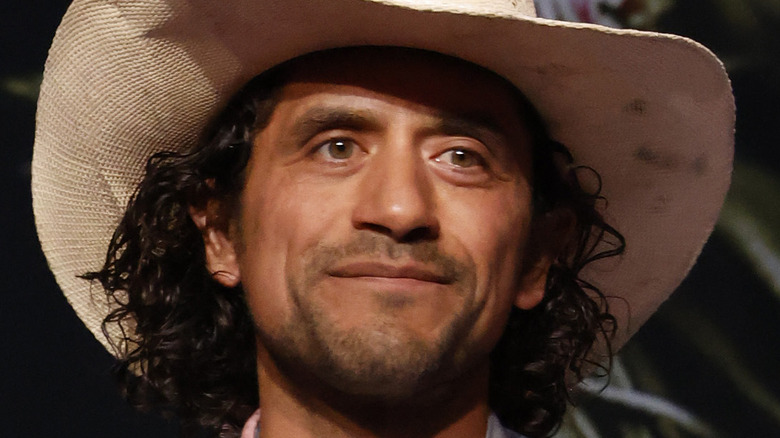 Eduardo Garcia wearing brimmed hat