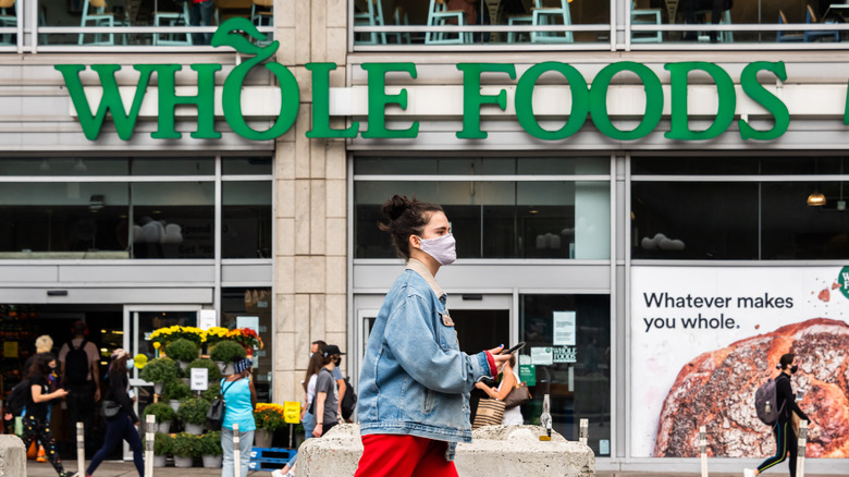 Exterior of a Whole Foods location