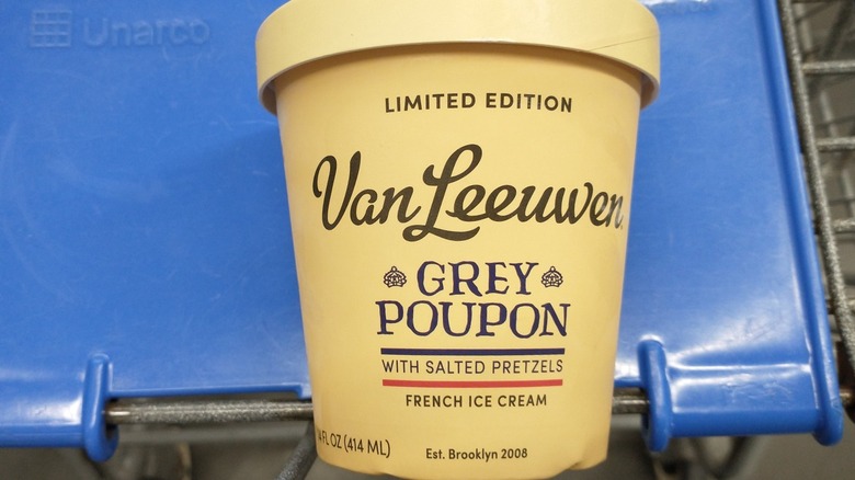 Van Leeuwen's Grey Poupon ice cream