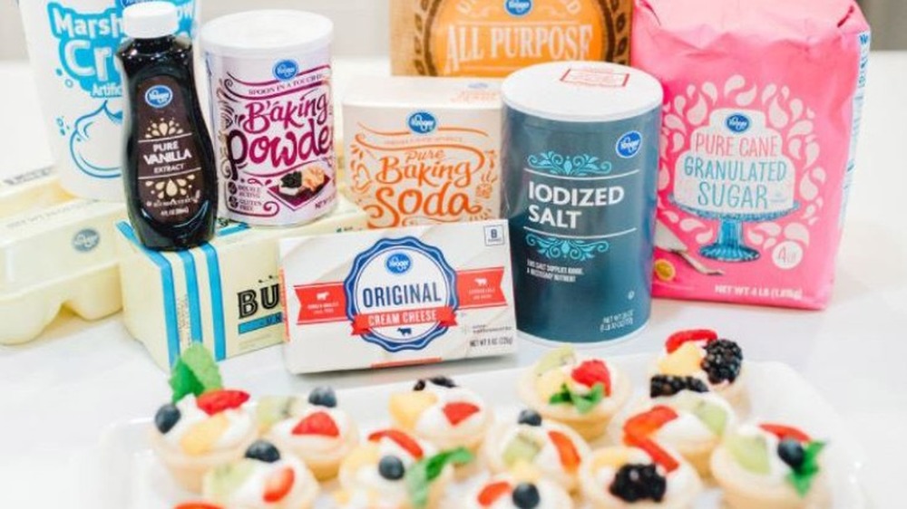 Kroger brand baking essentials