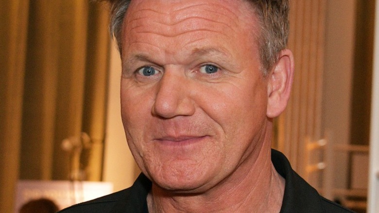 Gordon Ramsay smiling