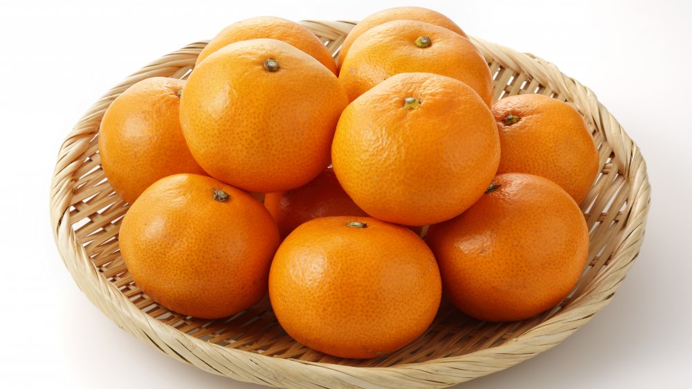 Japanese mandarin oranges mikan