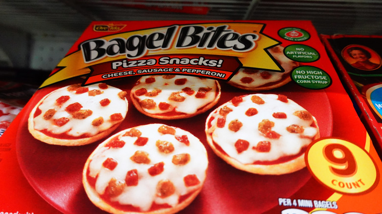 Bagel Bites on box