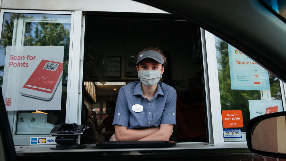 Chick-fil-A, drive-thru