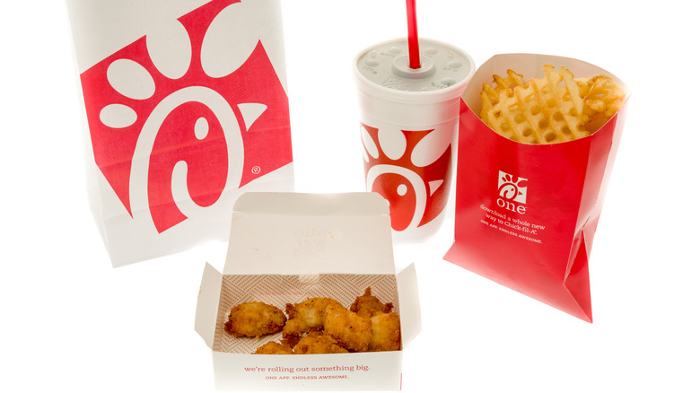 Chick-fil-A nuggets meal