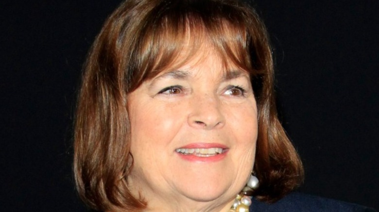 Ina Garten semi-smiling