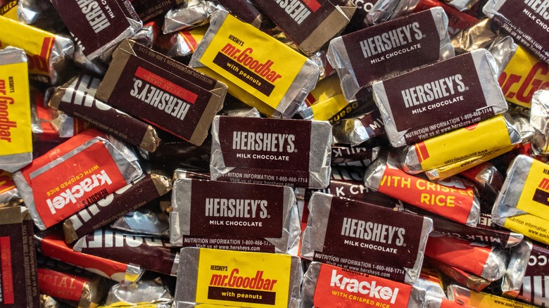 Halloween fun-size candy