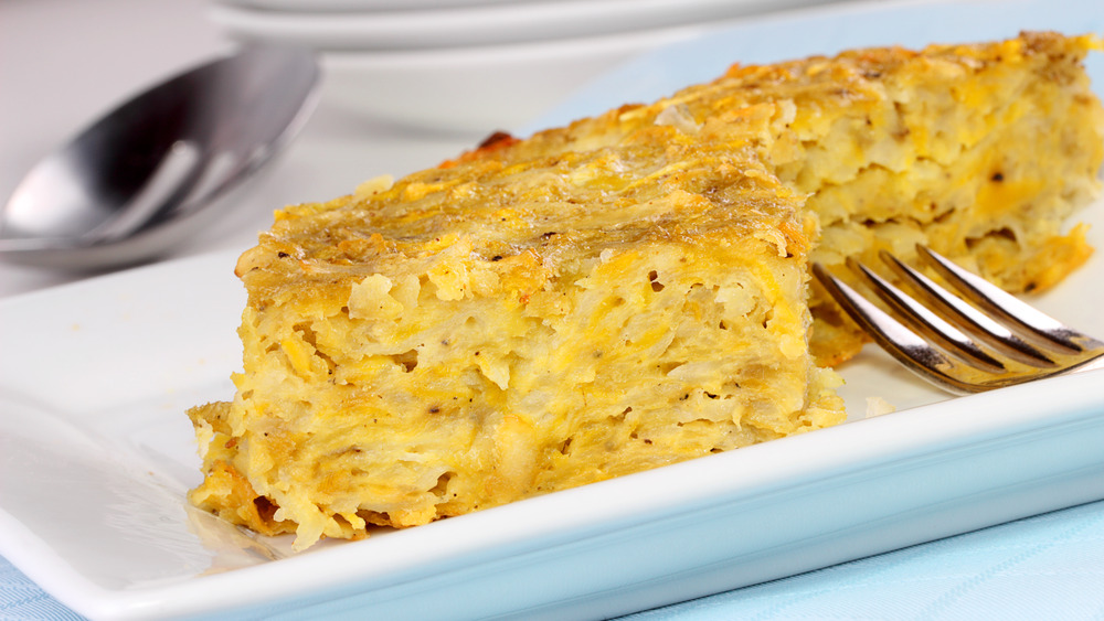 Potato kugel for Passover