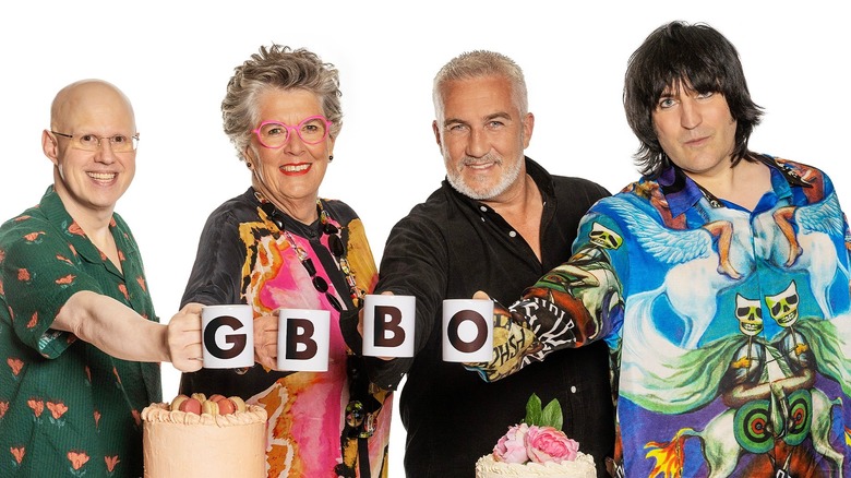 Matt Lucas Prue Leith Paul Hollywood Noel Fielding