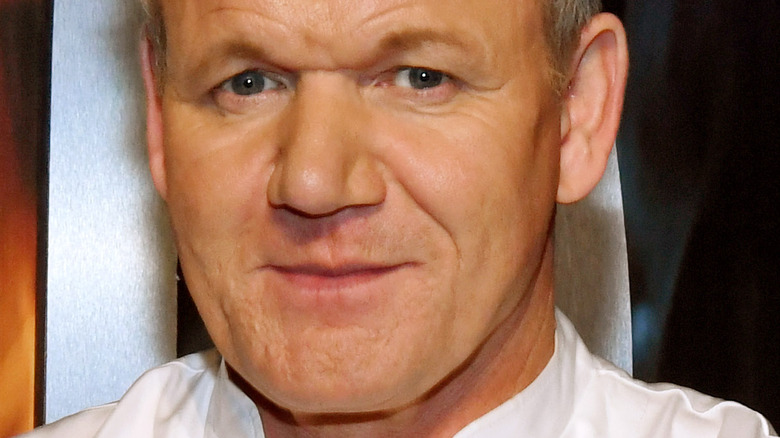 Gordon Ramsay looking at camera with serious expression