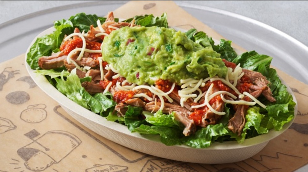 Chipotle salad