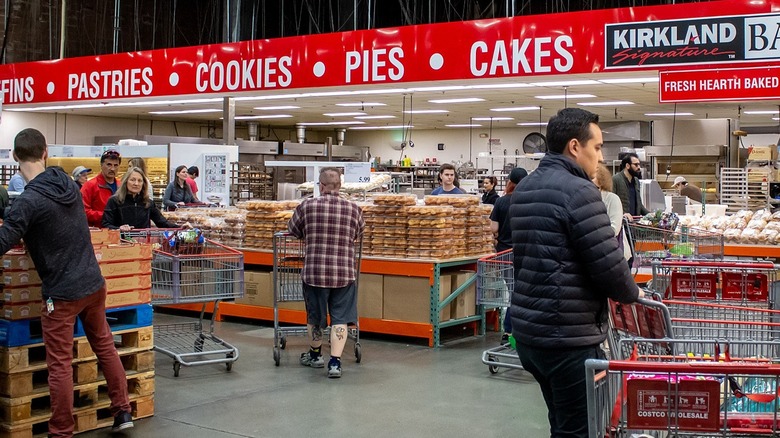 Costco bakery section