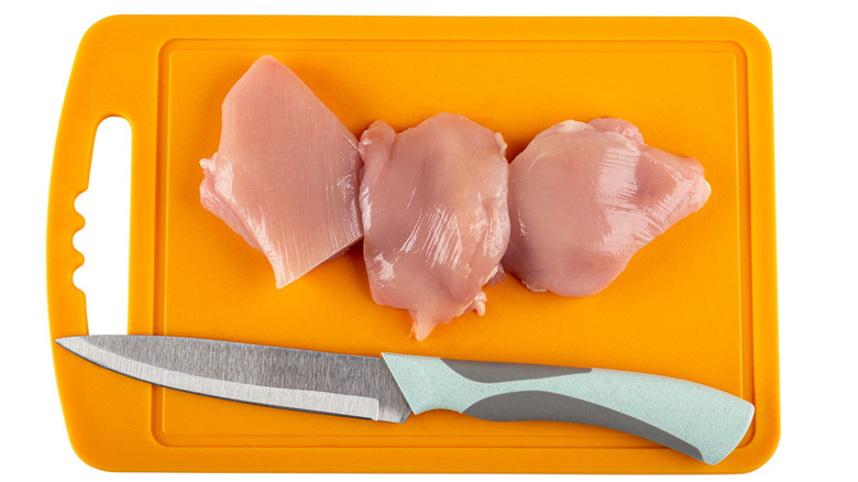 Polyethylene Chopping Boards - Raw Meat