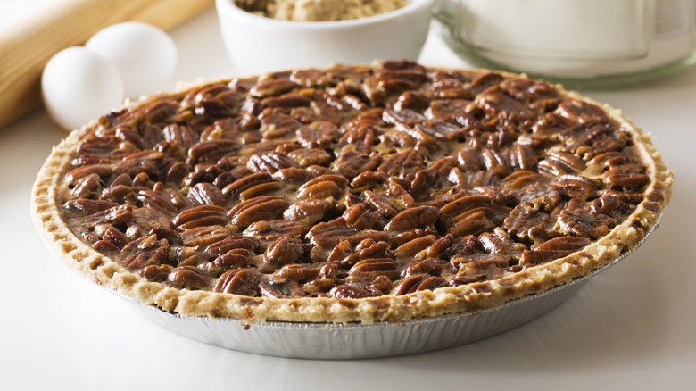 Whole pecan pie 