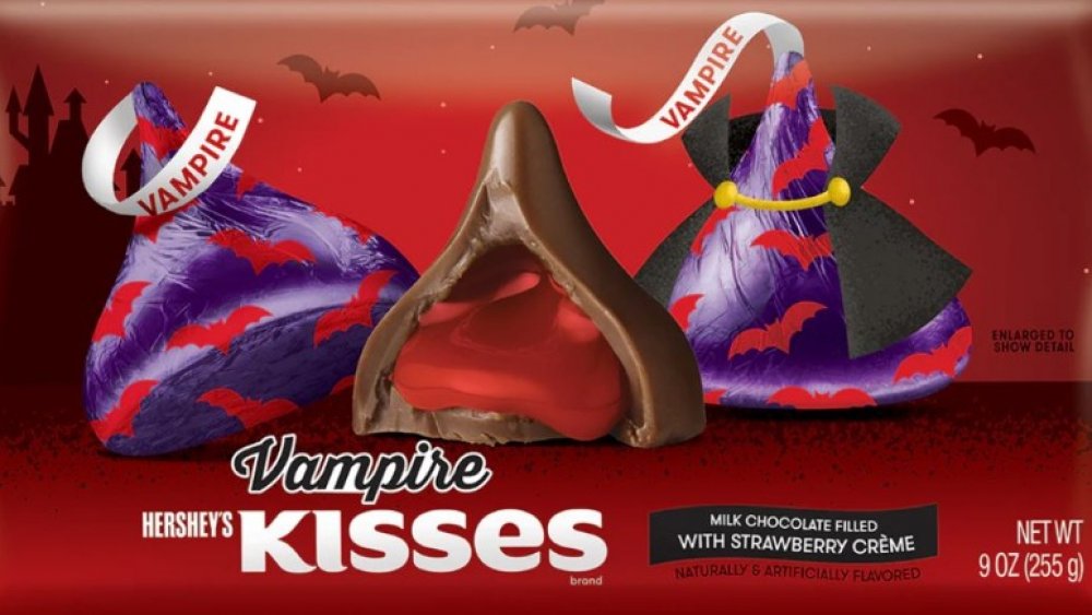new Hershey's Vampire chocolate kisses