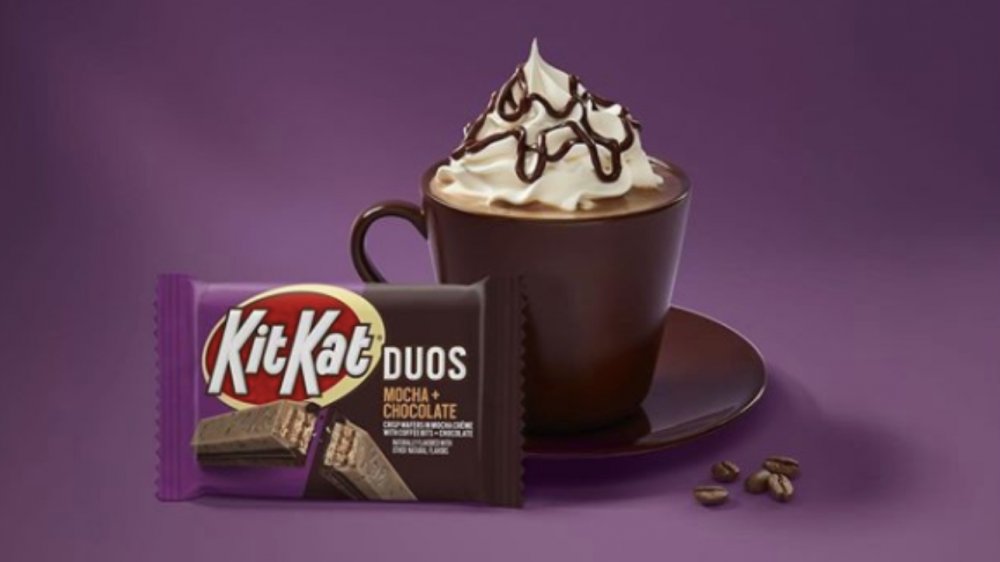 new Kit Kat Duos Mocha and Chocolate flavor