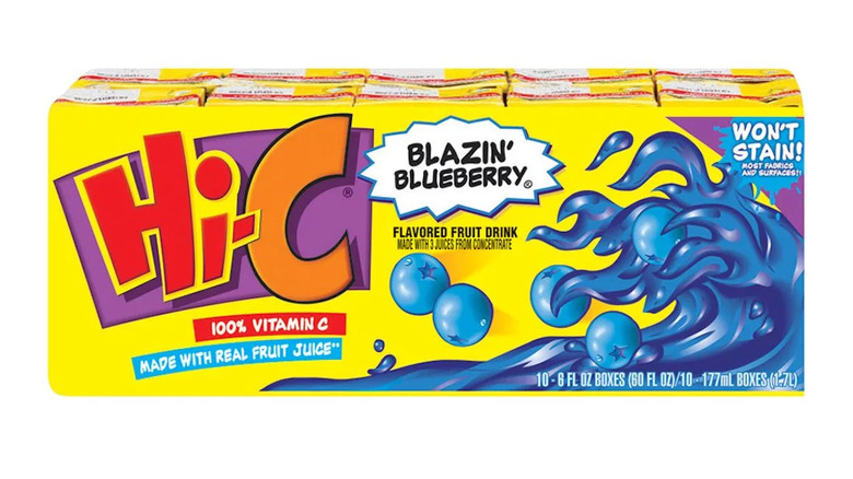 blueberry juice box
