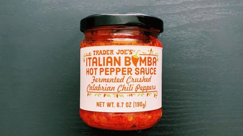italian bomba pepper sauce