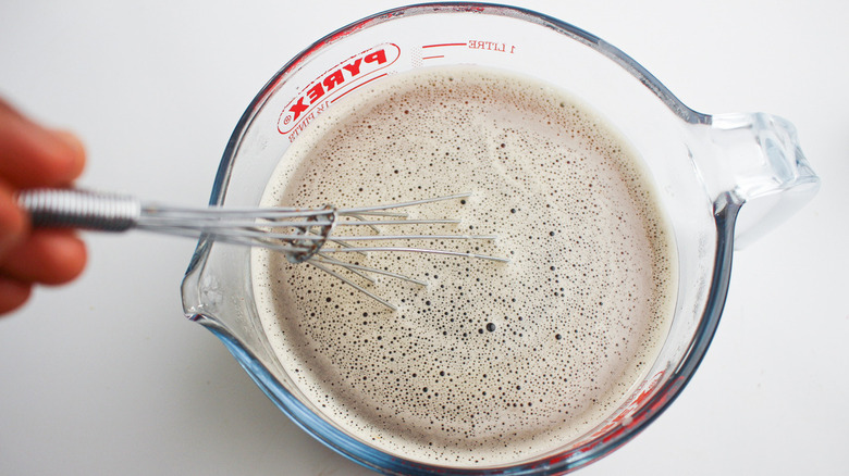 Protein coffee mixed