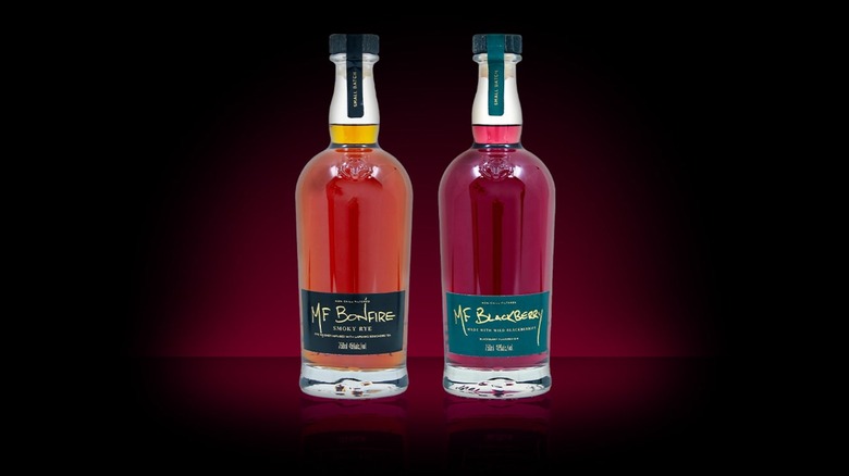 Bottles of MF Libations in two flavors