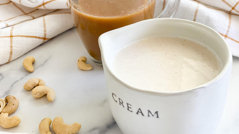 cashew coffee creamer