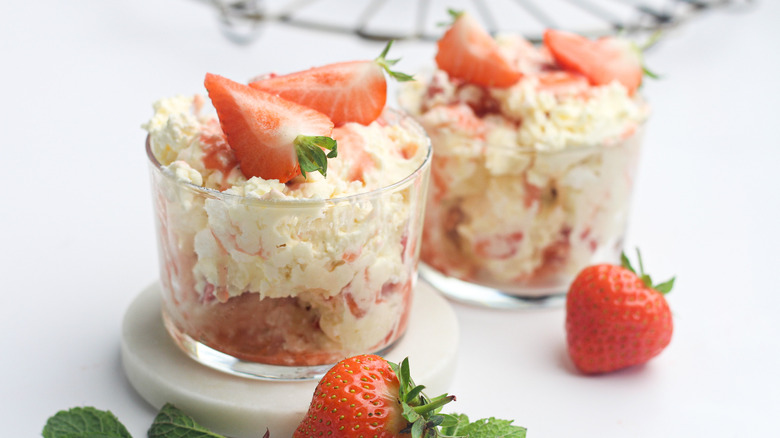 Eton mess in cups