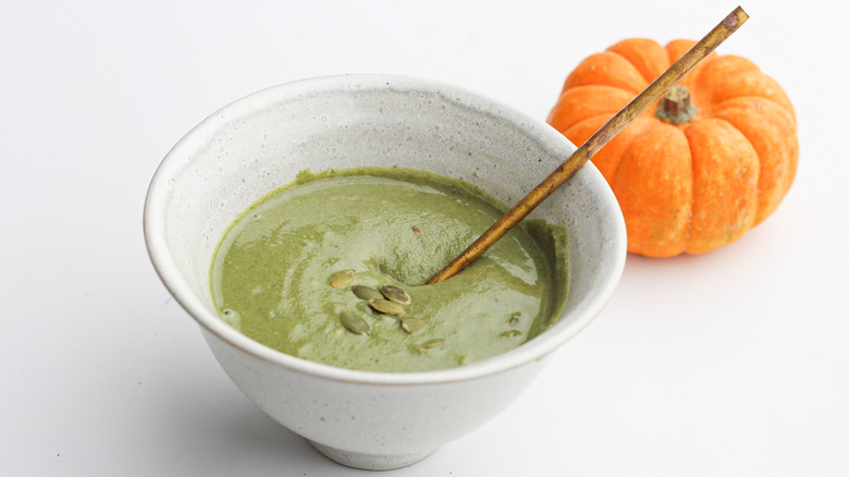 pumpkin seed butter in a bowl