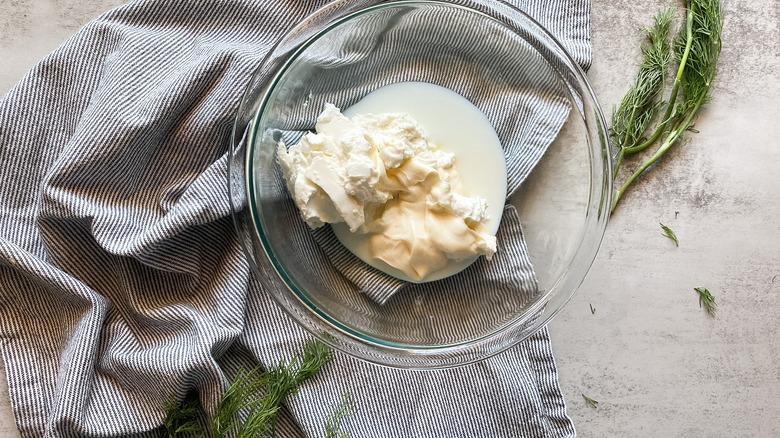 buttermilk sour cream and mayo