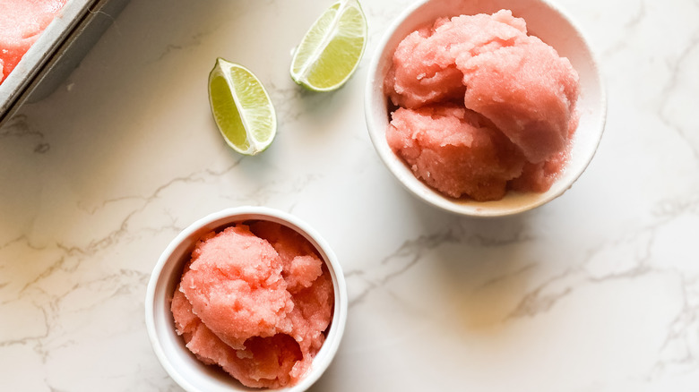 watermelon sorbet