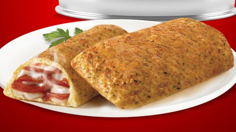 Hot Pockets with pepperoni and cheese
