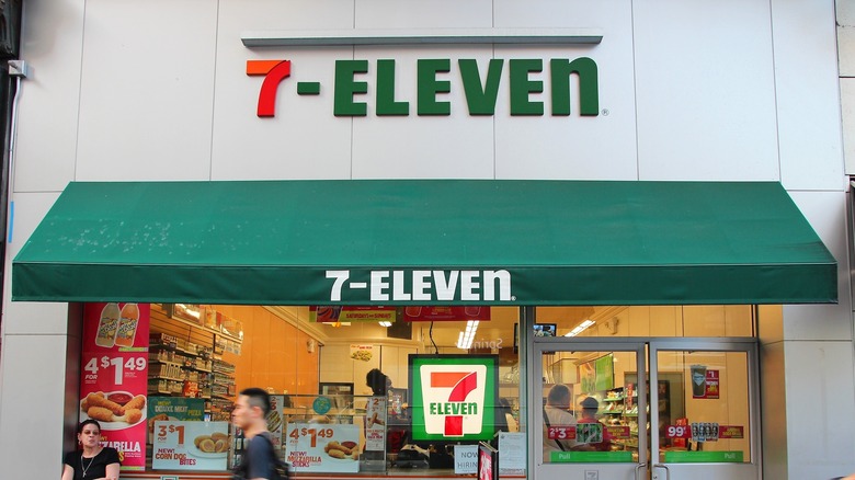 A 7-Eleven storefront 