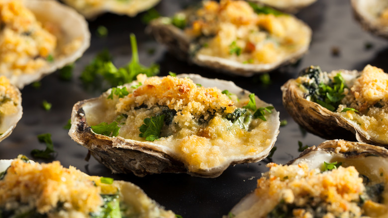 Oysters Rockefeller