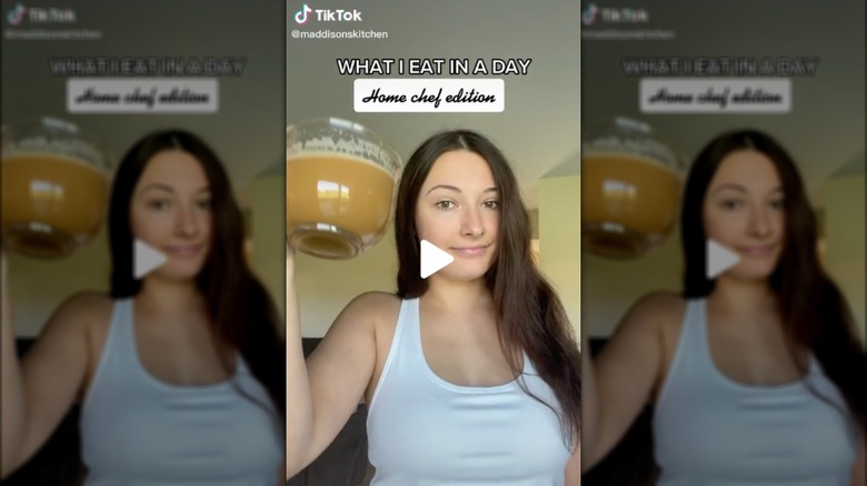 Maddison Peel on her viral TikTok account