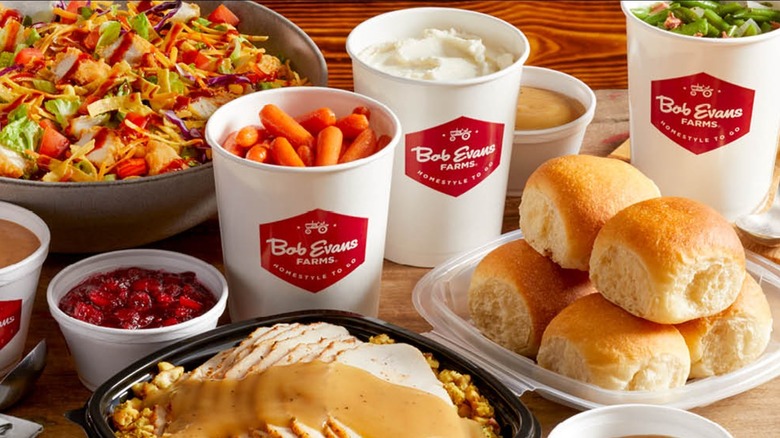 Bob Evans meal and sides