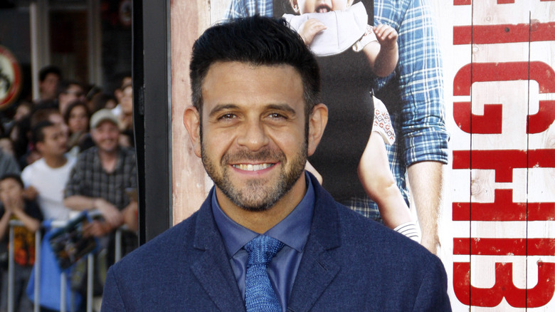  Adam Richman smiling