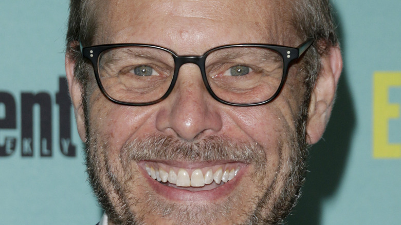 Alton Brown's face.