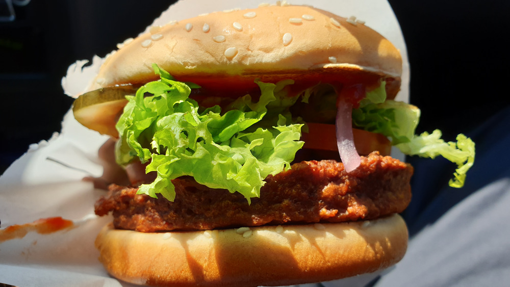 McVegan burger from McDonald's Germany