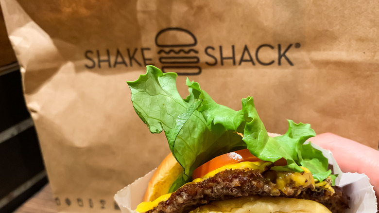 Shake Shack burger 