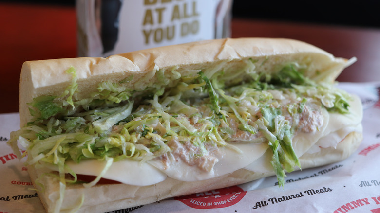 A Jimmy John's sandwich