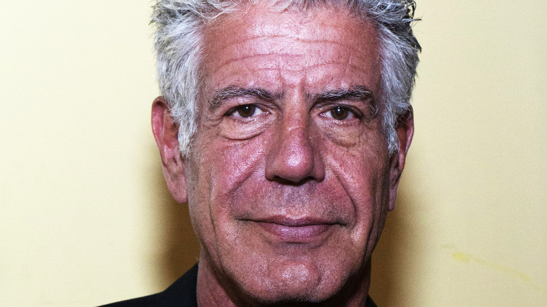 Anthony Bourdain Smiling